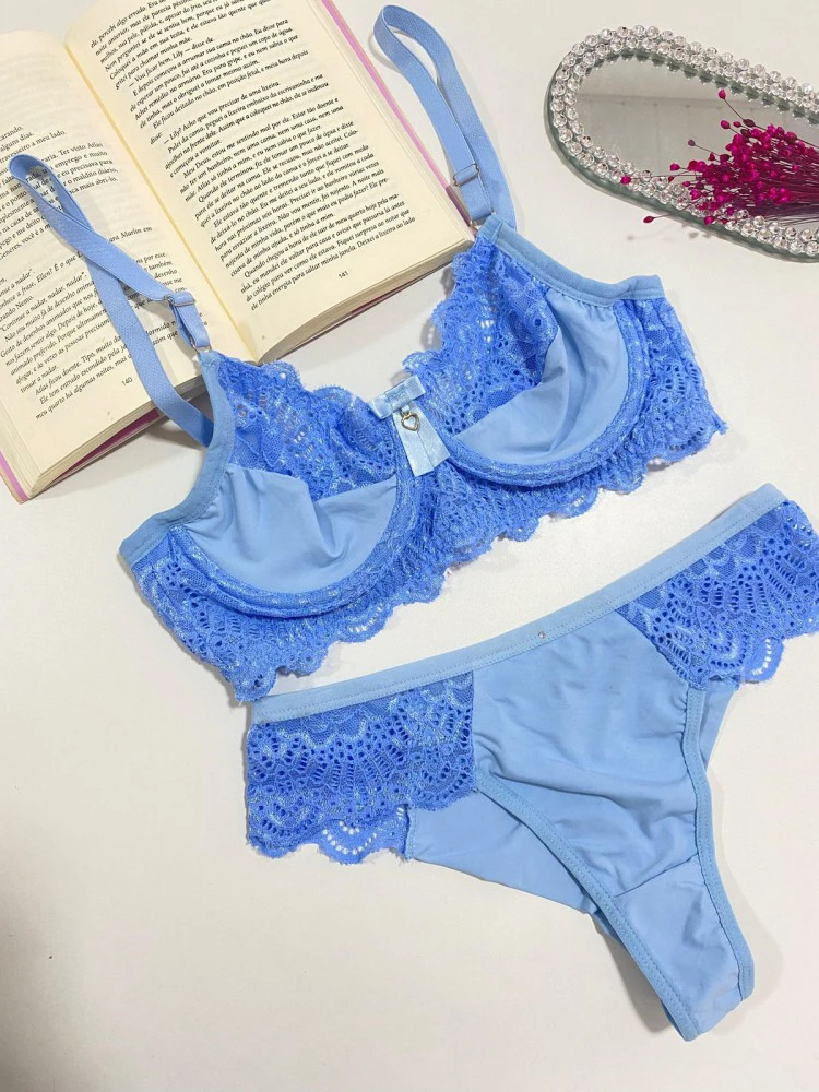 Conjunto Sem Bojo Aro Distribuidora De Lingerie E Artigos Er Ticos