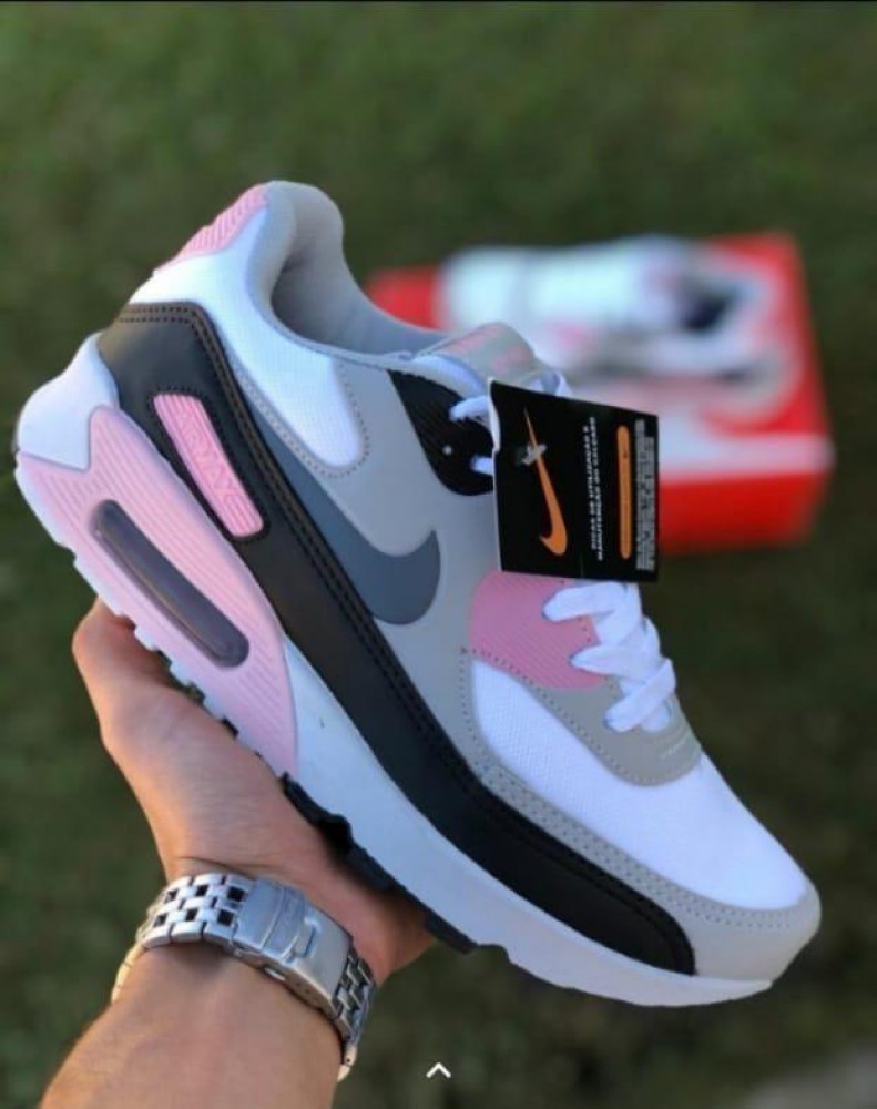 Nike air max shop rosa com cinza