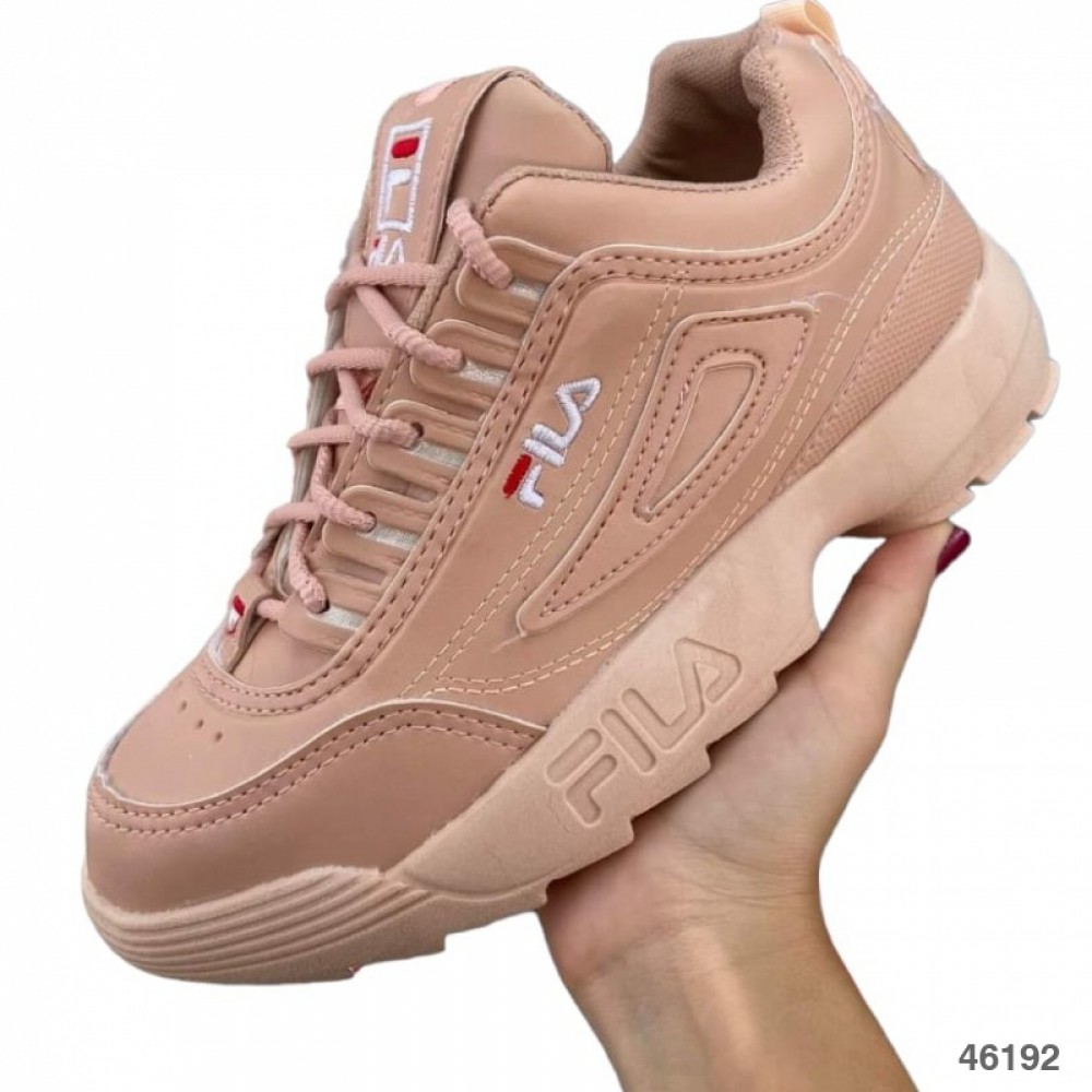 Fila tenis hot sale nude