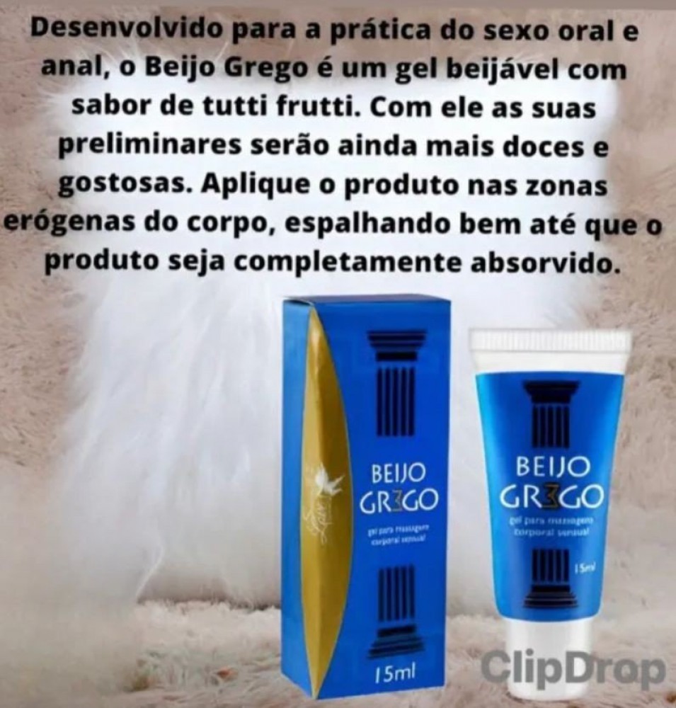 Beijo Grego Gel Beijável - Lingerie Intimusx