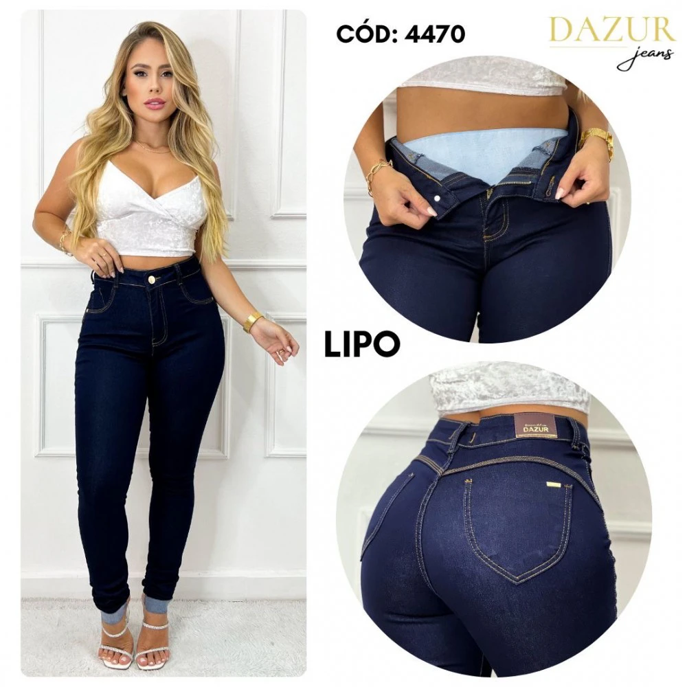 Calça jeans com cinta best sale embutida atacado