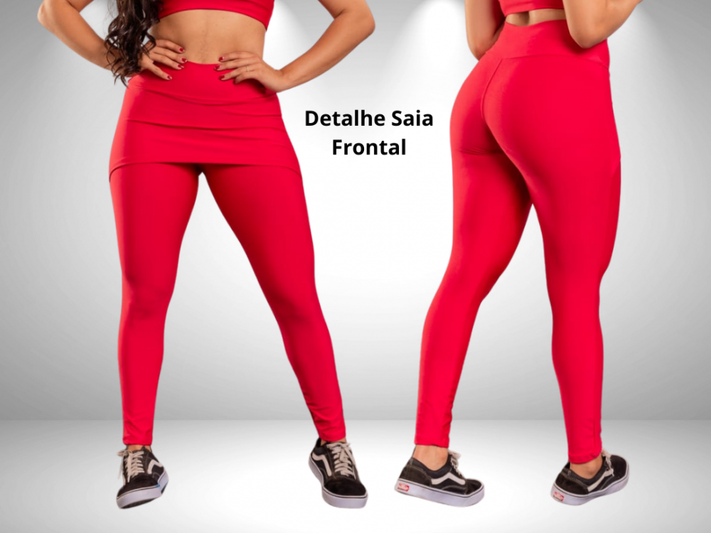 Leg. com Saia Frontal - My May Fitness