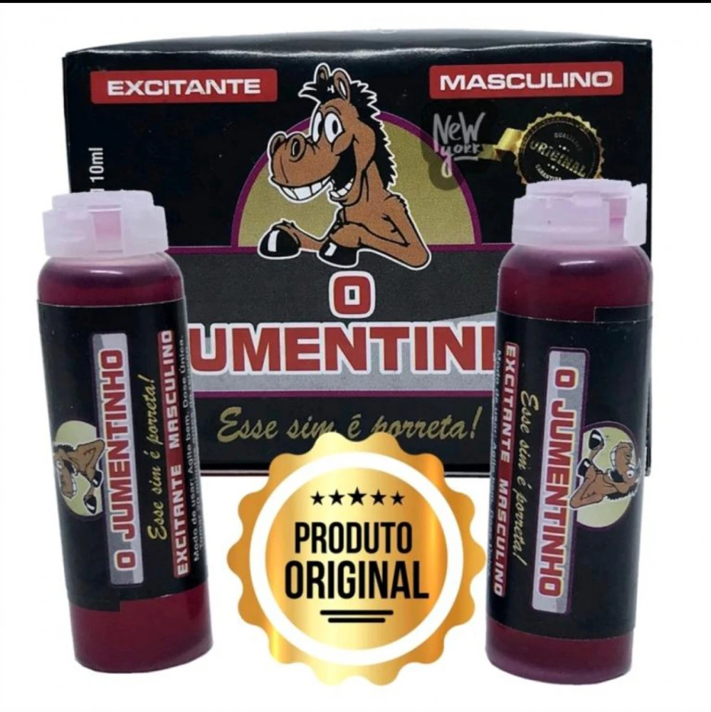 ORIGINAL JUMENTINHO POTENTE ESTIMULANTE SEXUAL 3 UND. ATACADO E VAREJO. -  Linha Natural Suplementos e Produtos Naturais